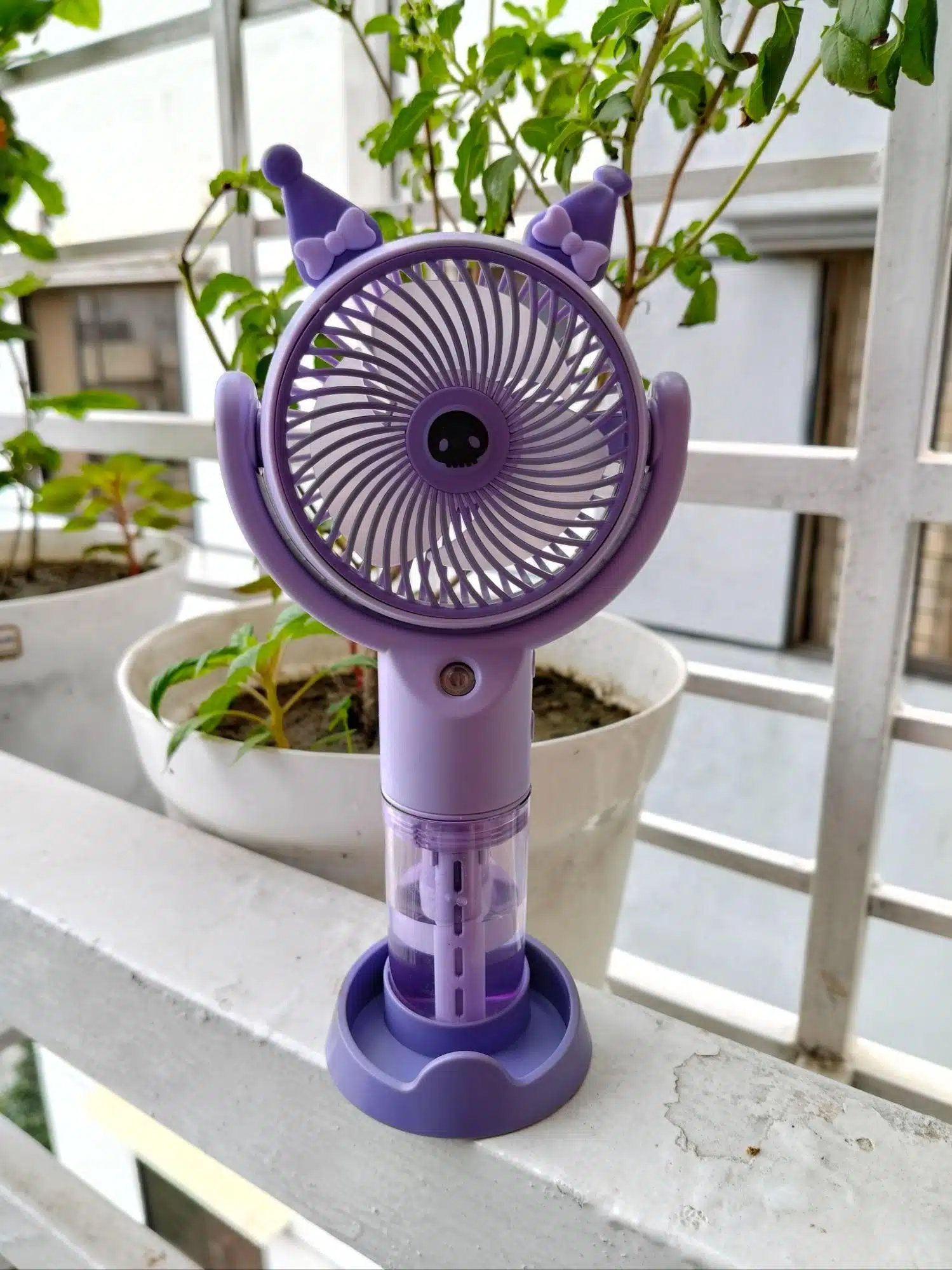 Handheld Fan Misting Fan | Portable Misting Fan, Battery Operated Rechargeable
