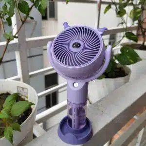Handheld Fan Misting Fan | Portable Misting Fan, Battery Operated Rechargeable