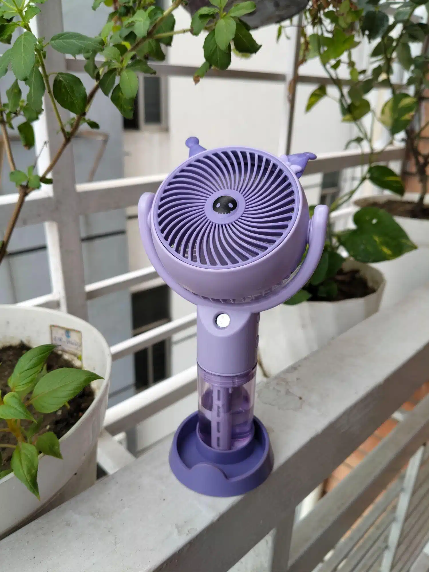 Handheld Fan Misting Fan | Portable Misting Fan, Battery Operated Rechargeable - Image 2